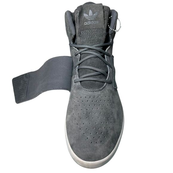 Adidas Tubular Invader Strap Onix Gray/Ice Green Sneakers Women's Size 7.5 Punk - Picture 4 of 9